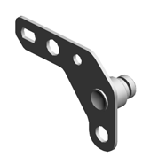 BRACKET:ARM:MANUAL FEED:REAR:ASS'Y