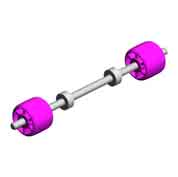 (x2)TRANSPORT ROLLER:DRIVEN:DIA17.7X2:INNER