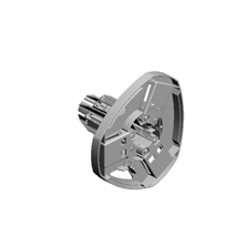 Левый фланец в сборе, FLANGE:LEFT:ASS'Y