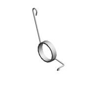 TORSION SPRING:COVER:PAPER FEED:FRONT