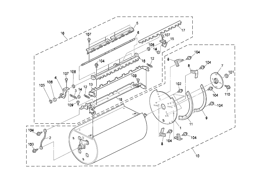 PRESSUER CYLINDER 1 (C232)