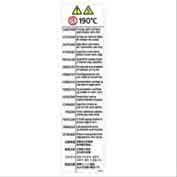 DECAL:H-TEMP WARNING:FUSING