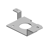 BRACKET:STEPPER MOTOR:DRIVE:GUIDE PLATE