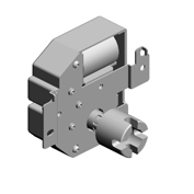 DC MOTOR:RISING TRAY:ASS'Y:1.007W:BURUSH