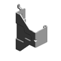 (x2)BRACKET:HINGE:TONER SUPPLY