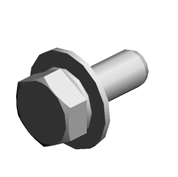 (x10)HEXAGONAL BOLT:W/WASHER:M3X8