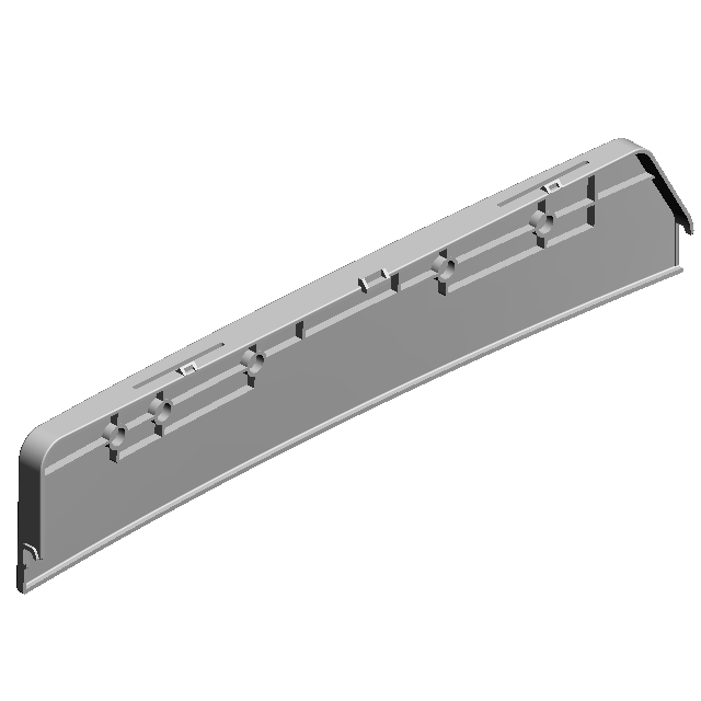 Задняя крышка, нижняя, COVER:REAR LOWER