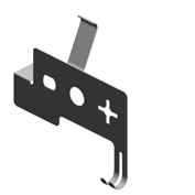 SPRING PLATE:DISCHARGE