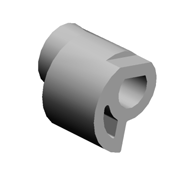 Кулачок шнека системы вывода отработанного тонера Baron Pro8300s, CAM:VERTICAL TRANSPORT:DIA15