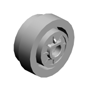 WORM WHEEL:DRIVE:PRESSURE RELEASE:Z25