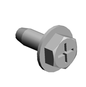 (x3)TAPPING SCREW:3X10