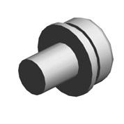 SCREW WITH WASHER:SMALL ROUND WITH SPRING WASHER:M5X8