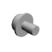 (x8)SCREW:POLISHED ROUND/SPRING:M5X10