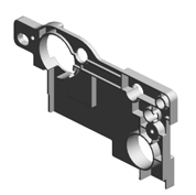 COVER:FUSING UNIT:REAR