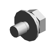 HEXAGONAL HEAD BOLT W/WASHER:M3X6