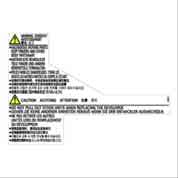 DECAL:WARNING:AROUND THE PHOTOCONDUCTOR:ABS