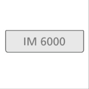 (IM 6000):PLATE:MODEL NAME PLATE:6000