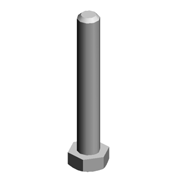 (x2)HEXAGON HEAD BOLT:M20X80