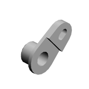 Плоская втулка с кронштейном контактной точки энкодера, (x2)PLAIN SHAFT BEARING:CONTACT POINT:BRACKET:ENCODER