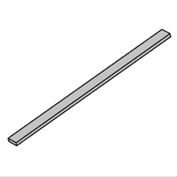 (x2)DAMPING INSULATION:STAY:OUTER
