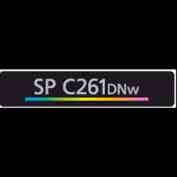 (x2)(SP C261DNw):DECAL:NAME PLATE