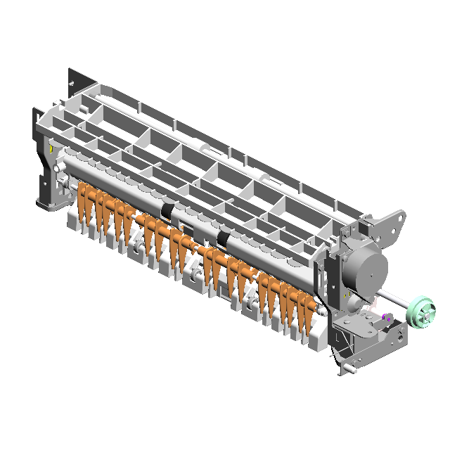 Блок вывода бумаги в сборе, [A]PAPER EXIT UNIT-ASS'Y201009-03 O/O
