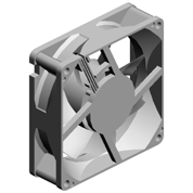 (x3)FAN:MM80:25MM:DC 2.16W