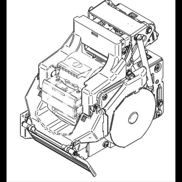 Степлер в сборе:EH-1200R10, STAPLER:EH-1200R10:ASS'Y