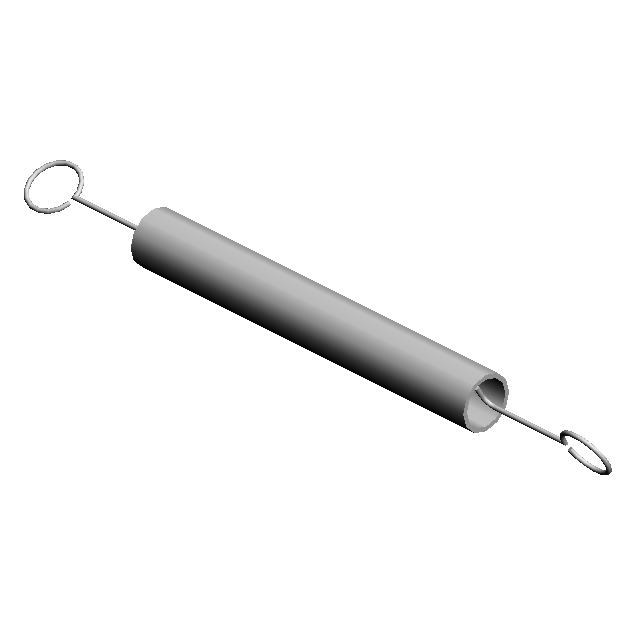 (x2)TENSION SPRING - COATING BAR