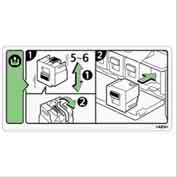 DECAL:OPERATE:TONER CARTRIDGE