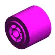 Ролик разделительный подачи бумаги, (-EU,-AA,-CHN):PAPER FEED ROLLER:SEPARATE