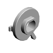 Торцевая заглушка-крышка  системы вывода отработанного тонера Baron Pro8300s, COVER:CAM:VERTICAL TRANSPORT