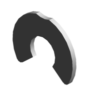 (x11)RETAINING RINGS-E:SILENCER:DIA4