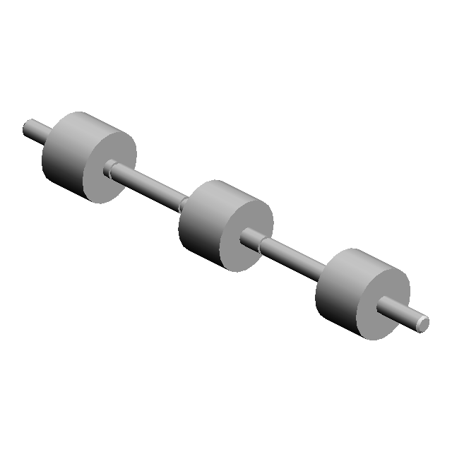 (x2)DRIVEN ROLLER