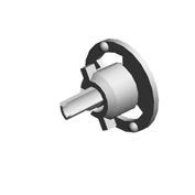 (M 320):PLAIN SHAFT BEARING:RIGHT