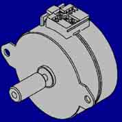 DC STEPPER MOTOR:DIA42:24V:ON-OFF:ROLLER:(M12/M50)