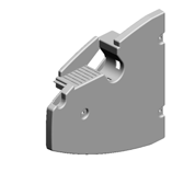 COVER:PAPER FEED UNIT:PAPER SPOOL:LEFT