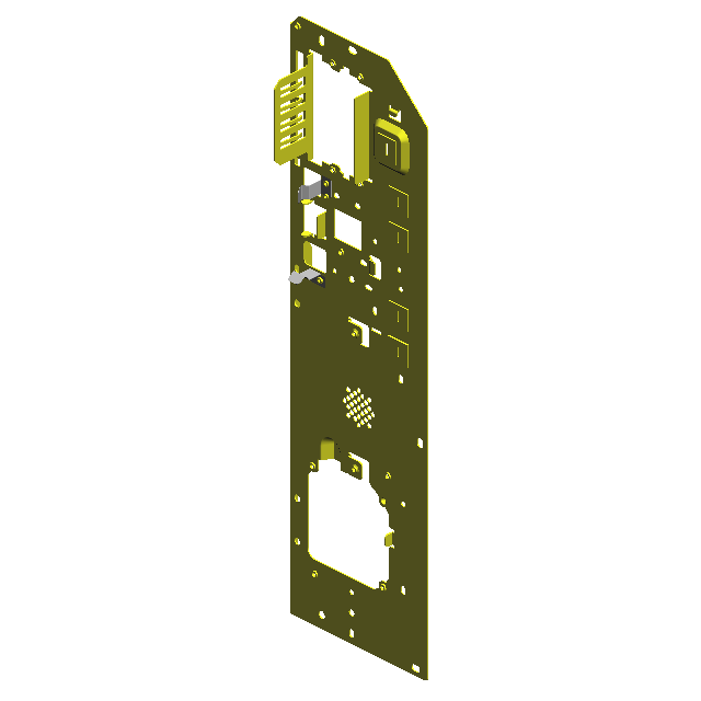 RACK:INNER BACK:AUXILIARY:LEFT:ASS'Y201206-02 