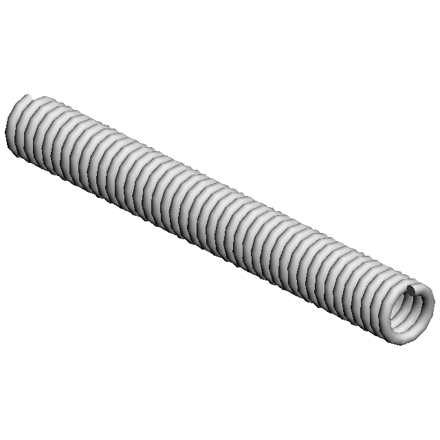 COIL SPRING:PRESSURE ROLLER:WHITE
