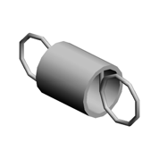 (x2)TENSION SPRING:DRIVEN ROLLER:EXIT