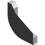 SEAL:SEPARATION PLATE:OPTICAL WRITING UNIT:LEFT INNER REAR