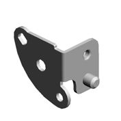 GUIDE PLATE:BRACKET:DENSITY SENSOR:FRONT:ASS'Y