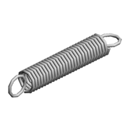 (x2)TENSION SPRING:STOPPER:9.18N