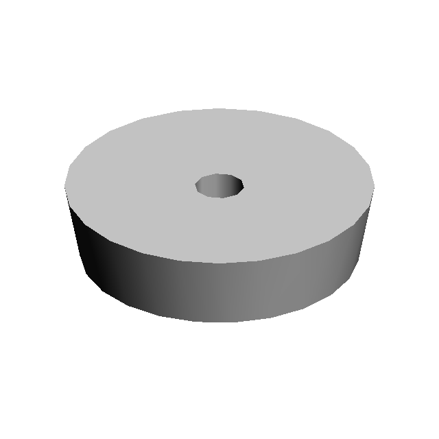 Резиновая подкладка 5 мм, (x4)RUBBER FOOT:H5