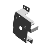 BRACKET:DC STEPPER MOTOR:EXIT:OPEN AND CLOSE:ASS'Y