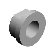 (x2)BUSHING:FLANGE TYPE:DIA6