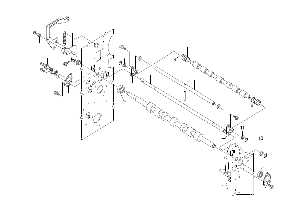 Secondary Feed Section 1 (Timing Roller)