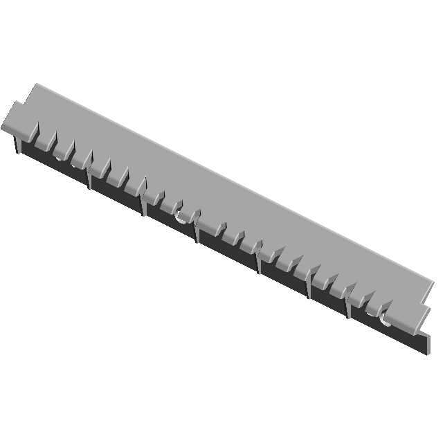 FUSING ENTRANCE GUIDE PLATE:LOWER