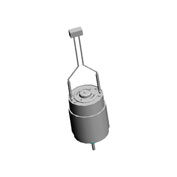 DC MOTOR:CUTTER UNIT:ASS'Y:BRUSH:6.78W