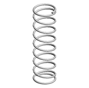 Пружина, COMPRESSION SPRING:LEVER